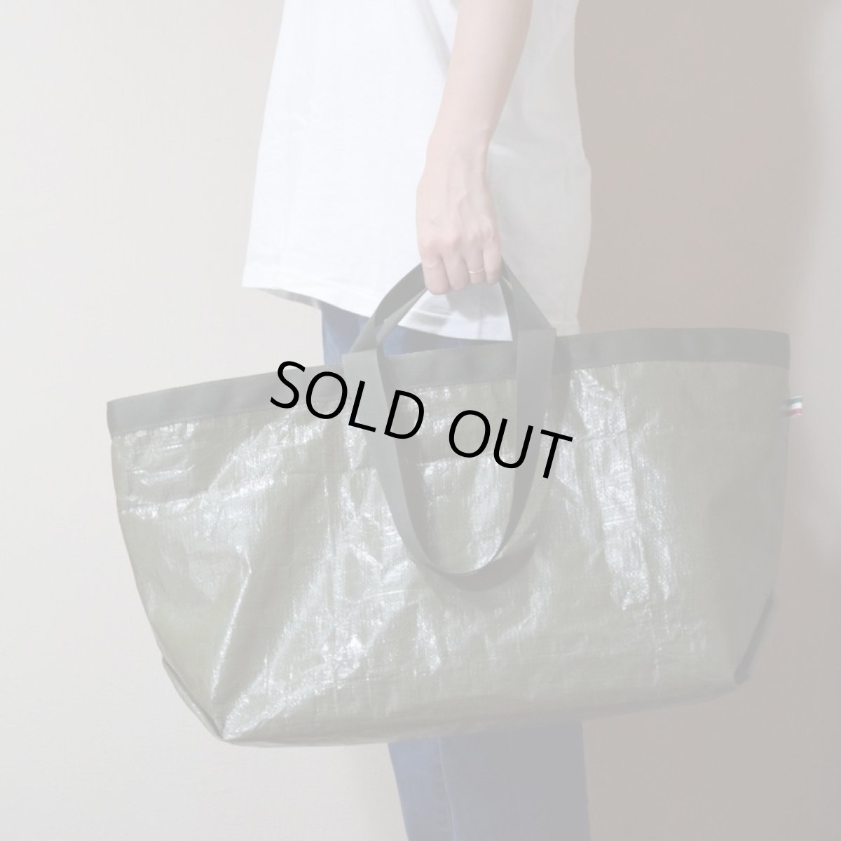 画像3: EVERYDAY TOTE / Long / TARPAULINE / custom order (3)