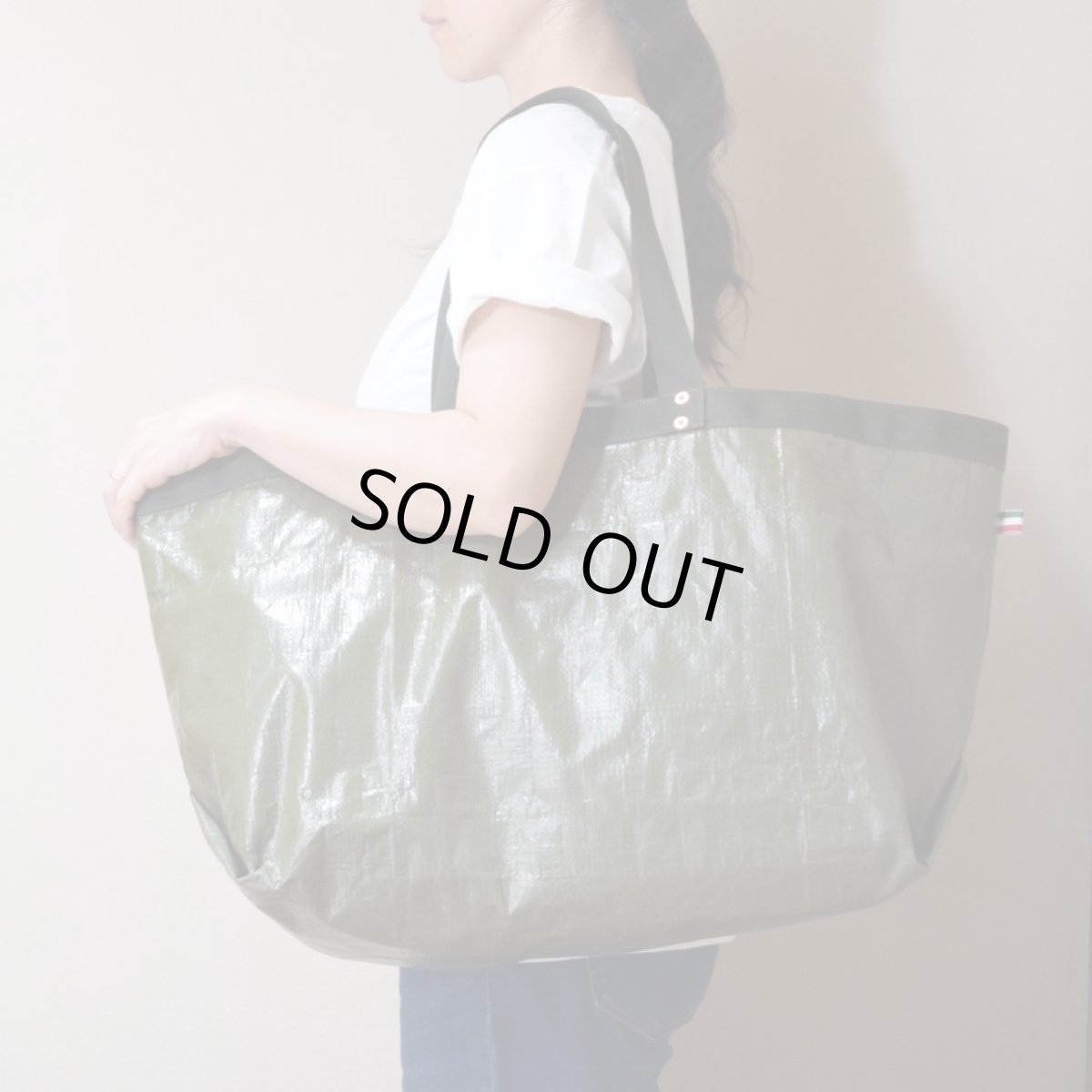 画像1: EVERYDAY TOTE / Long / TARPAULINE / custom order (1)