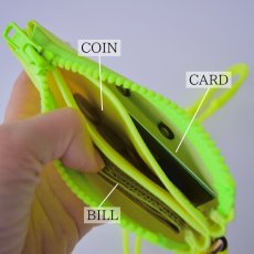 画像2: 3 ROOM WALLET / Neon HAMPU (2)