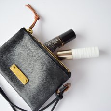 画像5: 3 ROOM WALLET / Leather Black / made to order (5)