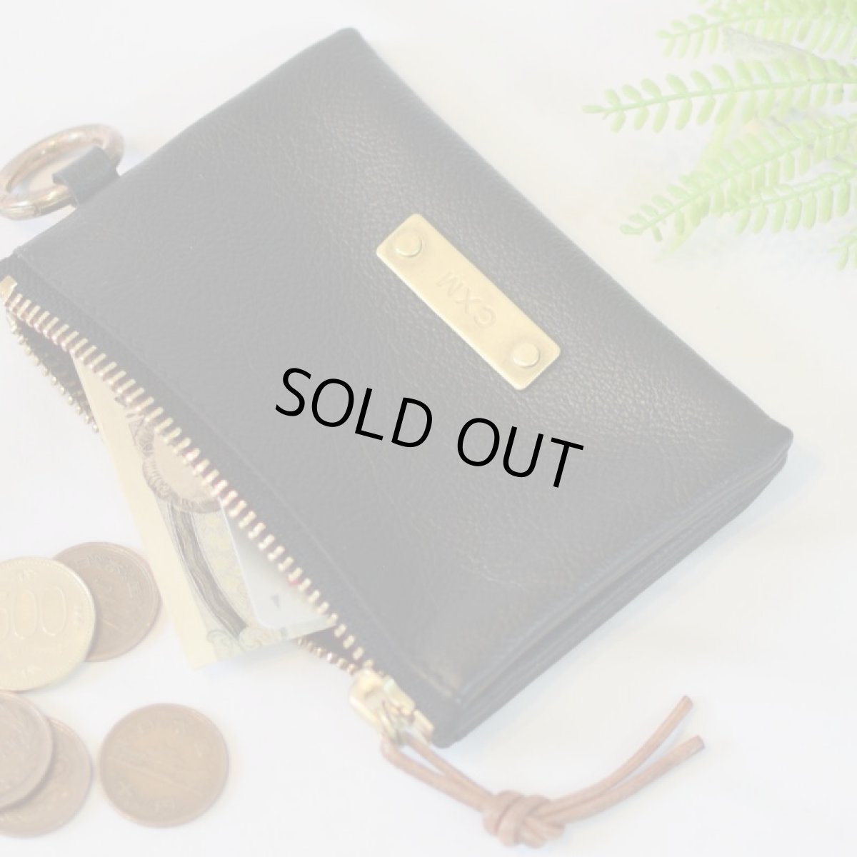 画像1: 3 ROOM WALLET / Leather Black / made to order (1)