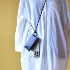 画像3: 3 ROOM WALLET / Leather Black / made to order (3)