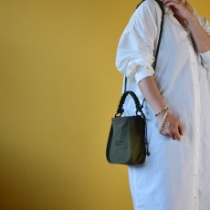 画像12: BELL - CORD HANDLE BAG-made to order (12)
