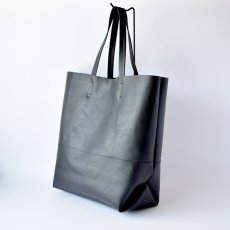 画像2: EASY TOTE / Leather Black / custom order (2)