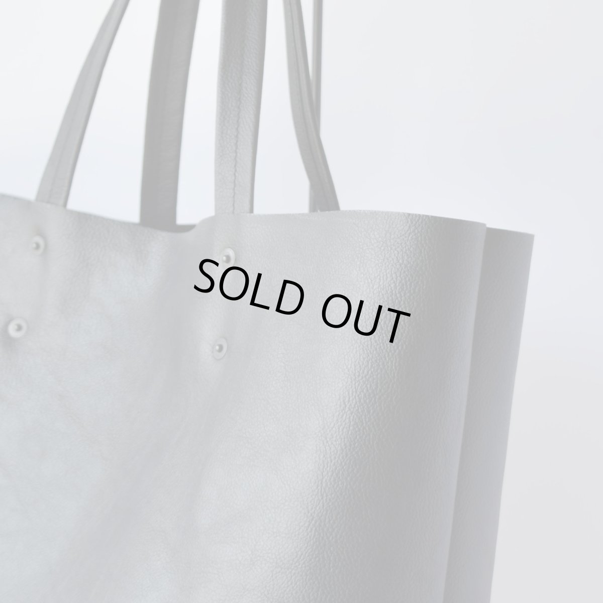 画像3: EASY TOTE / Leather Black / custom order (3)