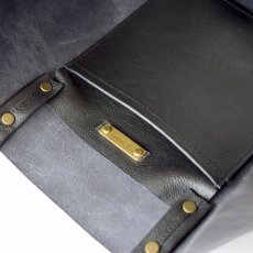 画像4: EASY TOTE / Leather Black / custom order (4)