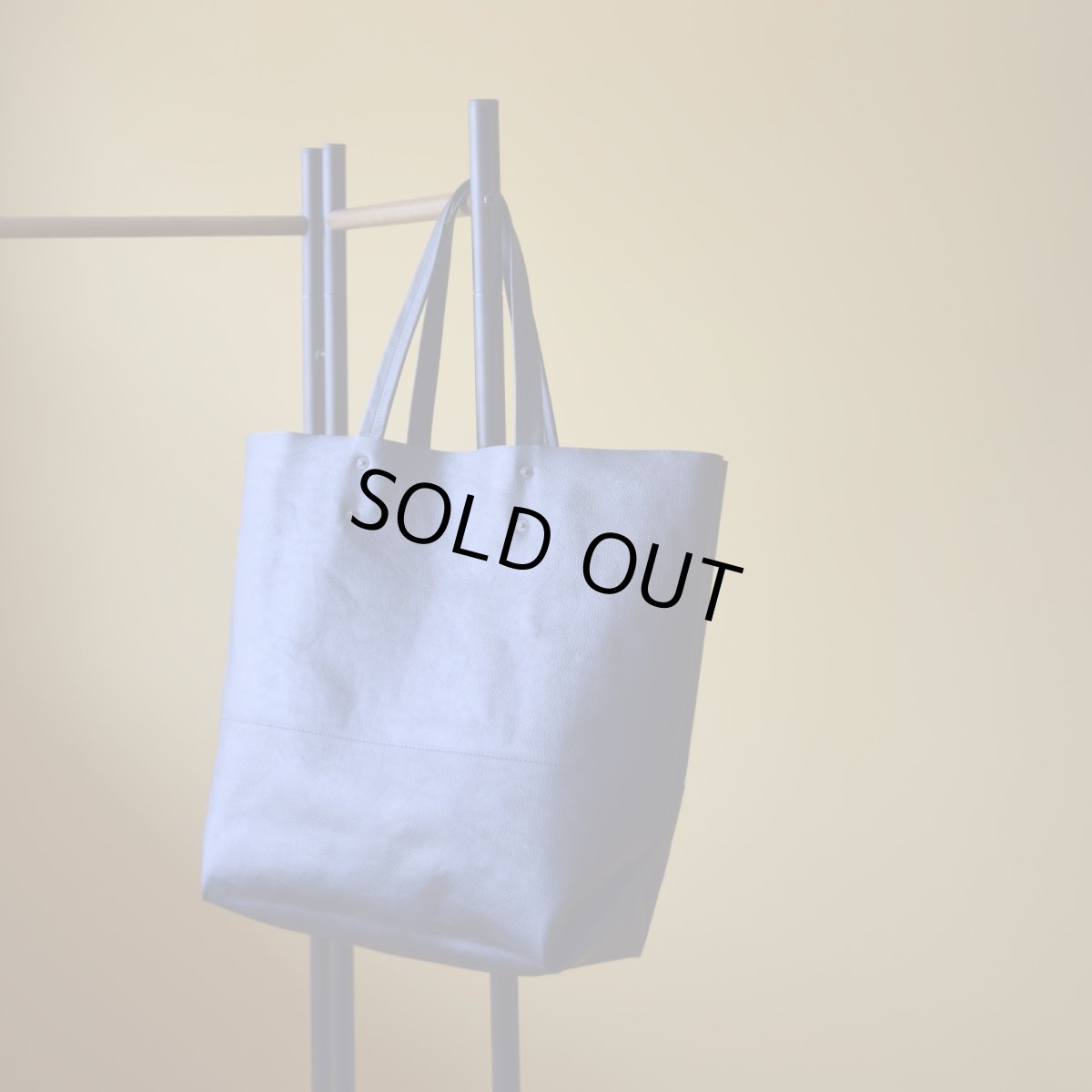 画像7: EASY TOTE / Leather Black / custom order (7)