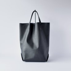 画像2: EASY TOTE / Leather Black / custom order (2)