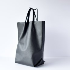 画像3: EASY TOTE / Leather Black / custom order (3)