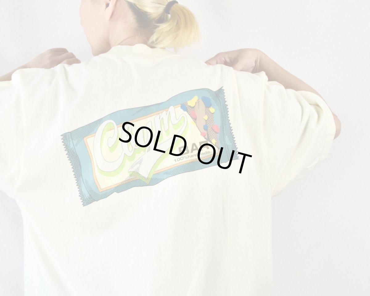 画像1: Cbym BAR print T-SHIRT  (1)