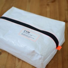 White+Neon orange stitch